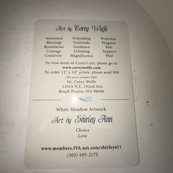 Self-Care Cards by Cheryl Richardson Inspirational 2001 Preowned Taro - Picture 6 of 9